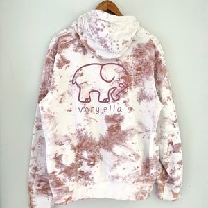 Ivory Ella Tie Dye Sweatshirt Hoodie